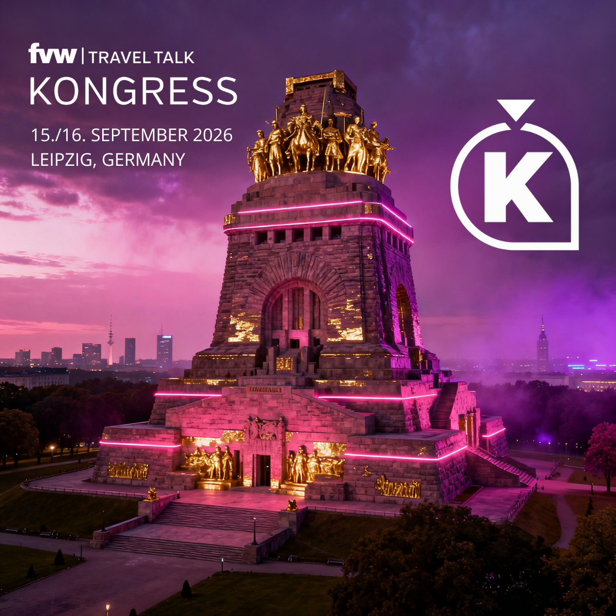 fvw | TravelTalk Congress 2026 – Leading German Travel Industry Conference in Leipzig – 15–16 September